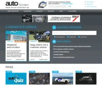 Autotechnika.hu(Autotechnika) Screenshot