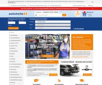 Autoteile24.de(Autoteile, Autoersatzteile & Autozubehör (bis) Screenshot