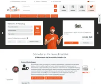 Autoteileservice24.de(Onlineshop) Screenshot