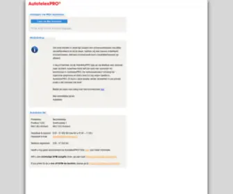 Autotelexpro.nl(AutotelexPRO) Screenshot