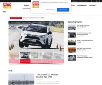 Autotest.sk(Motoristický magazín) Screenshot