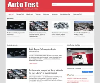 Autotestmagazin.ro(AutoTest MagazinAutoTest Magazin) Screenshot