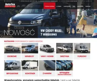 Autotex.com.pl(Wypożyczalnia) Screenshot