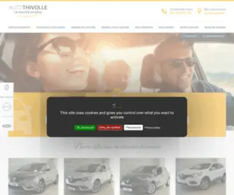Autothivolle.com(Groupe Thivolle) Screenshot