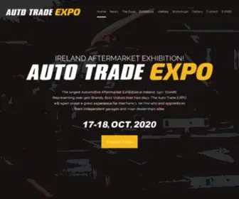 Autotradeexpo.ie(Auto Trade EXPO) Screenshot