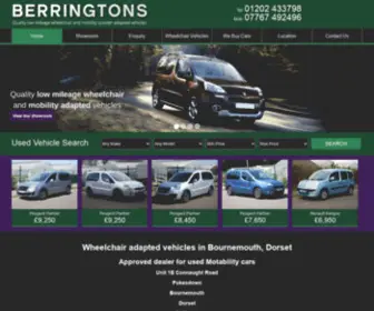 Autotrading.co.uk(Wheelchair adapted vehicles in Bournemouth) Screenshot