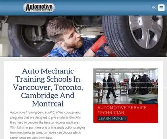 Autotrainingcentre.com(The Automotive Training Centre (ATC)) Screenshot