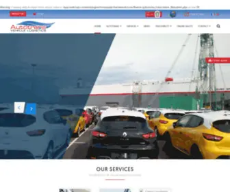 Autotrans.fr(Transport maritime international vehicules) Screenshot