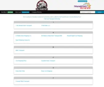 Autotransporter.com(Car Transport Directory) Screenshot