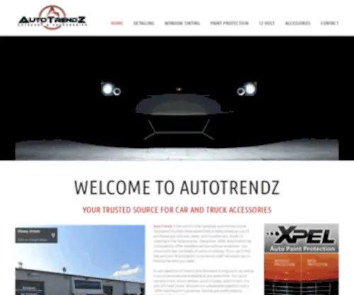 Autotrendz.ca(AutoTrendz Autocare and Auto Accessories) Screenshot