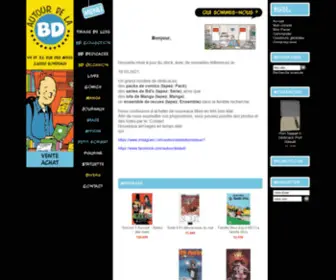 Autourdelabd.com(Vente de BD de collection) Screenshot