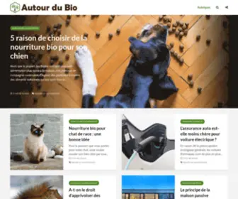 Autourdubio.com(Bio, écologie, environnement et commerce équitable) Screenshot