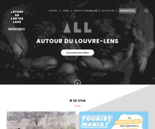 Autourdulouvrelens.fr(Autour du Louvre Lens) Screenshot