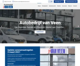 Autovanveen.nl Screenshot