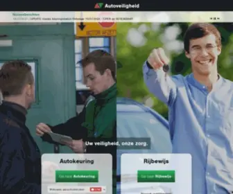 Autoveiligheid.be(Homepage) Screenshot