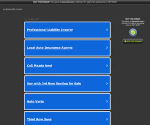 Autoverte.com(autoverte) Screenshot