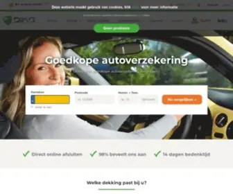 Autoverzekering.com(Goedkope autoverzekering vergelijken) Screenshot