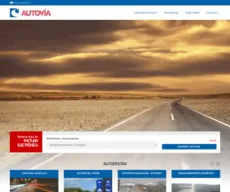 Autovia.com.mx(Carreteras de México) Screenshot