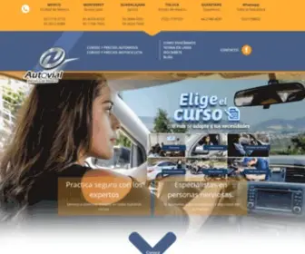 Autovial.com.mx(Aprende a Manejar con Autovial®) Screenshot