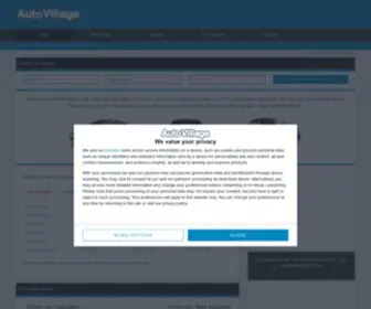 Autovillage.co.uk(Find Used Cars for Sale and Cheap Car Parts) Screenshot
