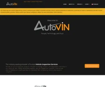 Autovinlive.com(AutoVIN is the industry) Screenshot