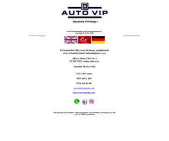 Autoviponline.com(Luks Arac Kiralama) Screenshot