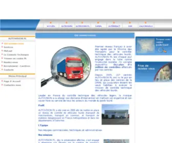 Autovision-PL.fr(Autovision Centres) Screenshot