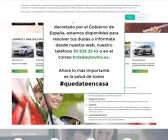 Autovivo.es(Autovivo Grup) Screenshot