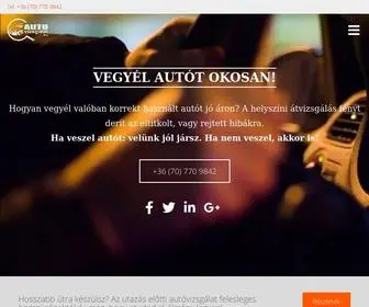 Autovizsgalat.hu(Autóvizsgálat) Screenshot