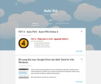 Autovui.com(Auto Vui) Screenshot
