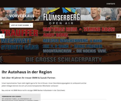Autowalser.ch(Auto Walser AG) Screenshot