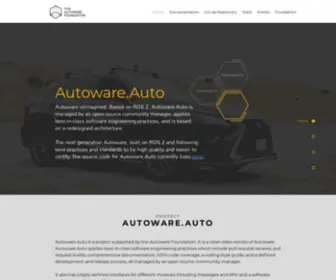 Autoware.auto(Autoware reimagined. Based on ROS 2) Screenshot