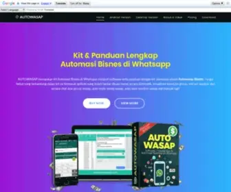 Autowasap.com(Kit Automasi Bisnes di Whatsapp) Screenshot