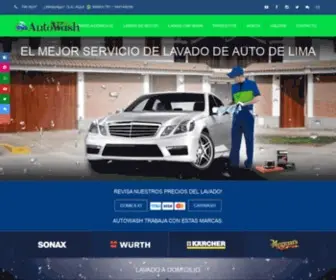 Autowashperu.com(AUTO WASH PERU) Screenshot