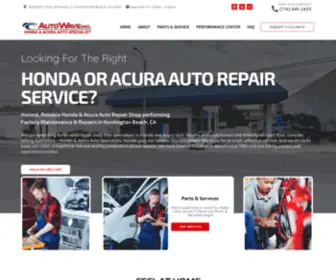 Autowaveinc.com(Honda & Acura Specialist) Screenshot