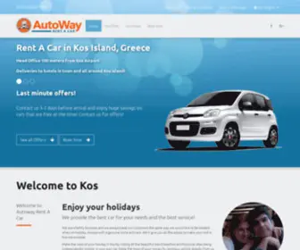 Autowaykos.gr(Rent a car in Kos island) Screenshot