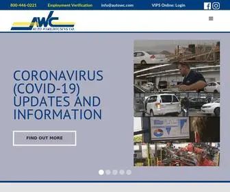Autowc.com(Auto Warehousing Company) Screenshot
