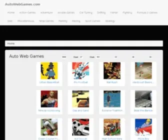 Autowebgames.com(Auto Web Game Online) Screenshot