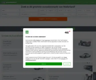 Autowereld.nl(Occasion kopen & tweedehands auto gratis verkopen voor autobedrijven en particulieren) Screenshot