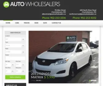 Autowholesalers.ca(Autowholesalers) Screenshot