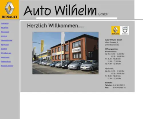 Autowilhelm.de(Auto Wilhelm) Screenshot