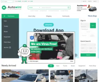 Autowini.com(Korean Used Cars) Screenshot