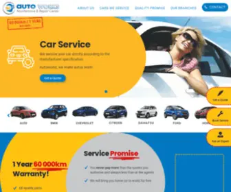 Autowork.co.za(AutoWORKS Car Service Centre) Screenshot