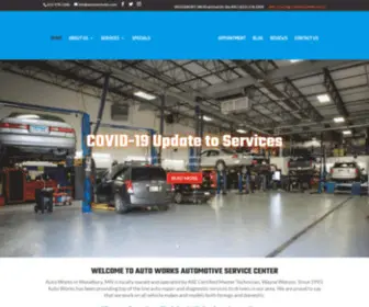 Autoworksmn.com(Auto Repair) Screenshot