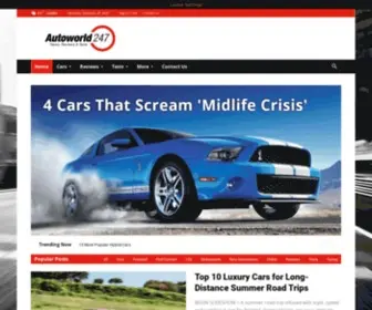 Autoworld247.com(News, Reviews and Tests) Screenshot