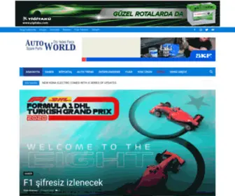 Autoworlddergisi.com(Auto World) Screenshot