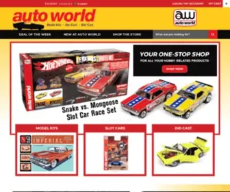 Autoworldstore.com(Online Destination for Model Kits) Screenshot