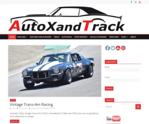 Autoxandtrack.com(Autoxandtrack) Screenshot