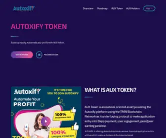 Autoxify.net(Decentralized Asset) Screenshot