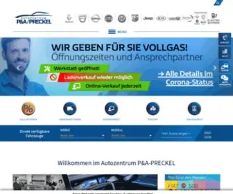 Autozentren-PA.de(Preckel Automobile) Screenshot